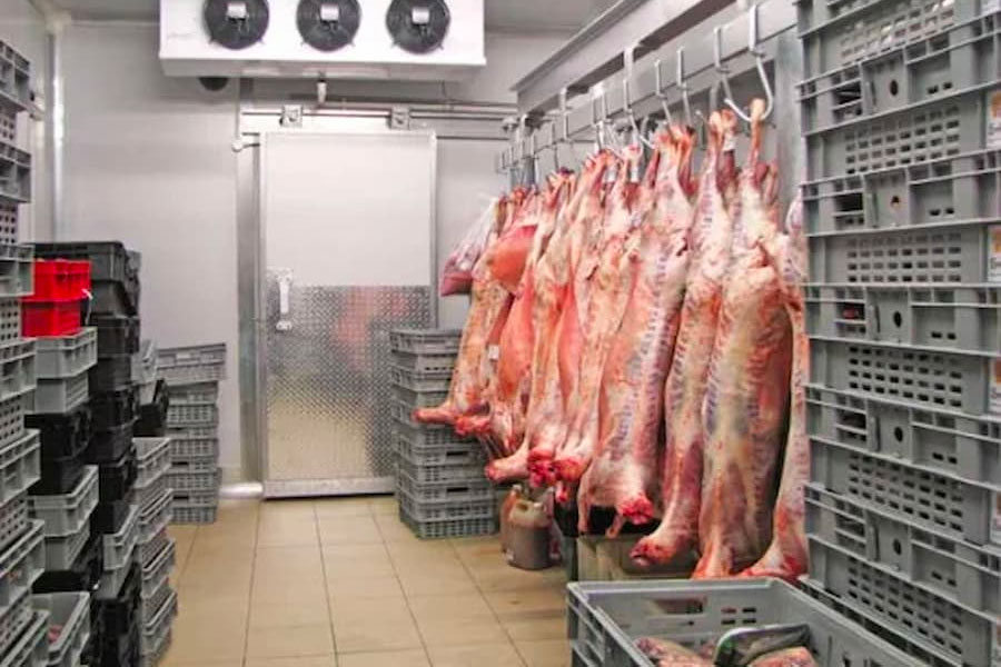 Refrigeración con baja carga de amoniaco